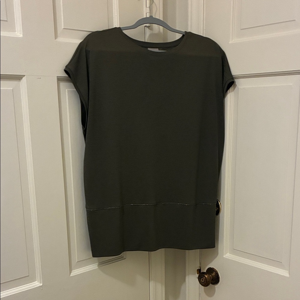 Elegant deep Green Women's Top